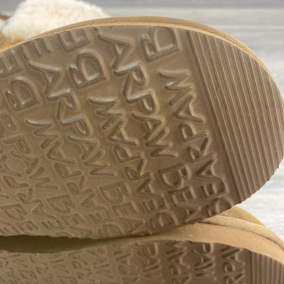 Bearpaw womens Karen Boots Size 9 Brown Fur Trim Style 3276W - Picture 9 of 11